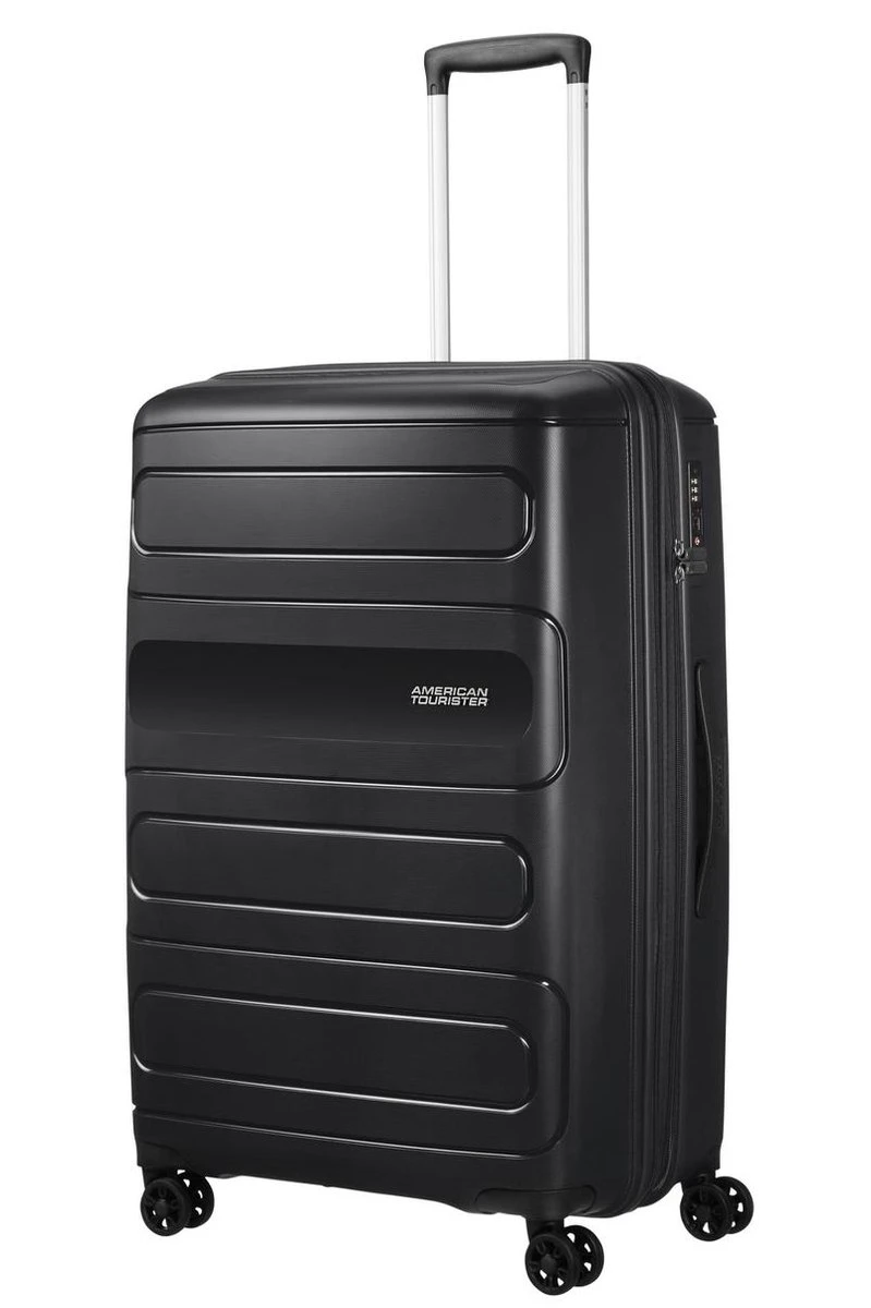 American Tourister Sunside Spinner Reiskoffer 77 Cm - Zwart 5 American Tourister Sunside Spinner Reiskoffer 77 Cm - Zwart - Afbeelding 3