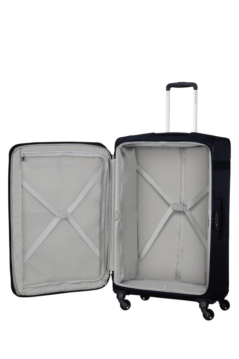 Samsonite Reiskoffer - Citybeat Spinner 78/29 Uitbreidbaar (Large) Navy Blue 5 Samsonite Reiskoffer - Citybeat Spinner 78/29 Uitbreidbaar (Large) Navy Blue - Afbeelding 3