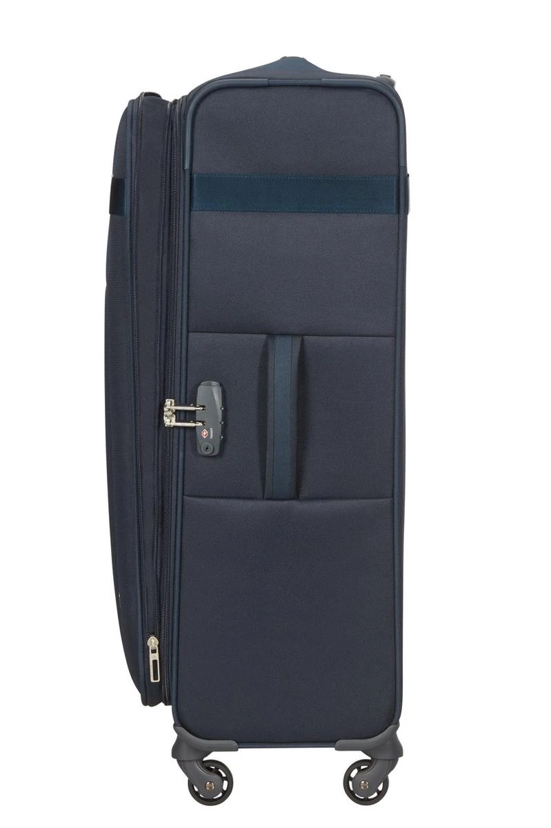 Samsonite Reiskoffer - Citybeat Spinner 78/29 Uitbreidbaar (Large) Navy Blue 10 Samsonite Reiskoffer - Citybeat Spinner 78/29 Uitbreidbaar (Large) Navy Blue - Afbeelding 8