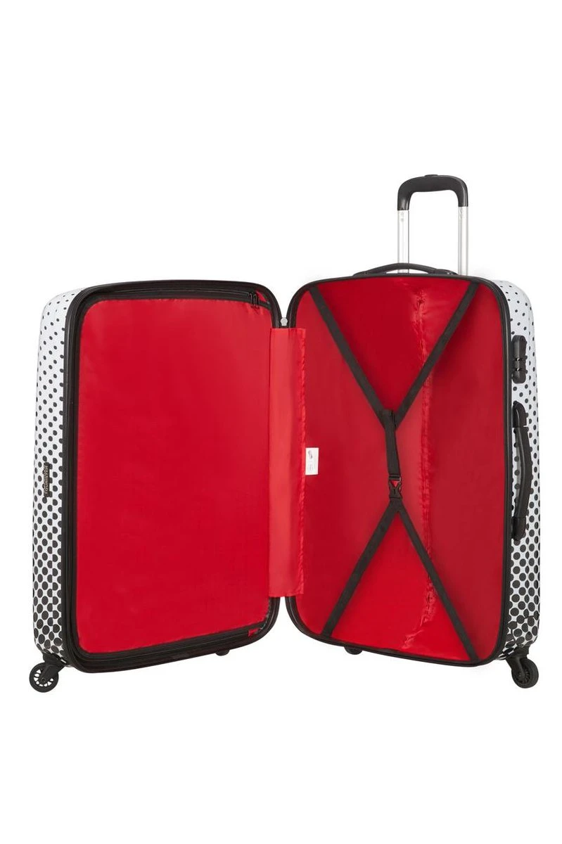 American Tourister Reiskoffer - Disney Legends Spinner 75/28 Alfatwist (Large) Mickey Mouse Polka Dot 5 American Tourister Reiskoffer - Disney Legends Spinner 75/28 Alfatwist (Large) Mickey Mouse Polka Dot - Afbeelding 3
