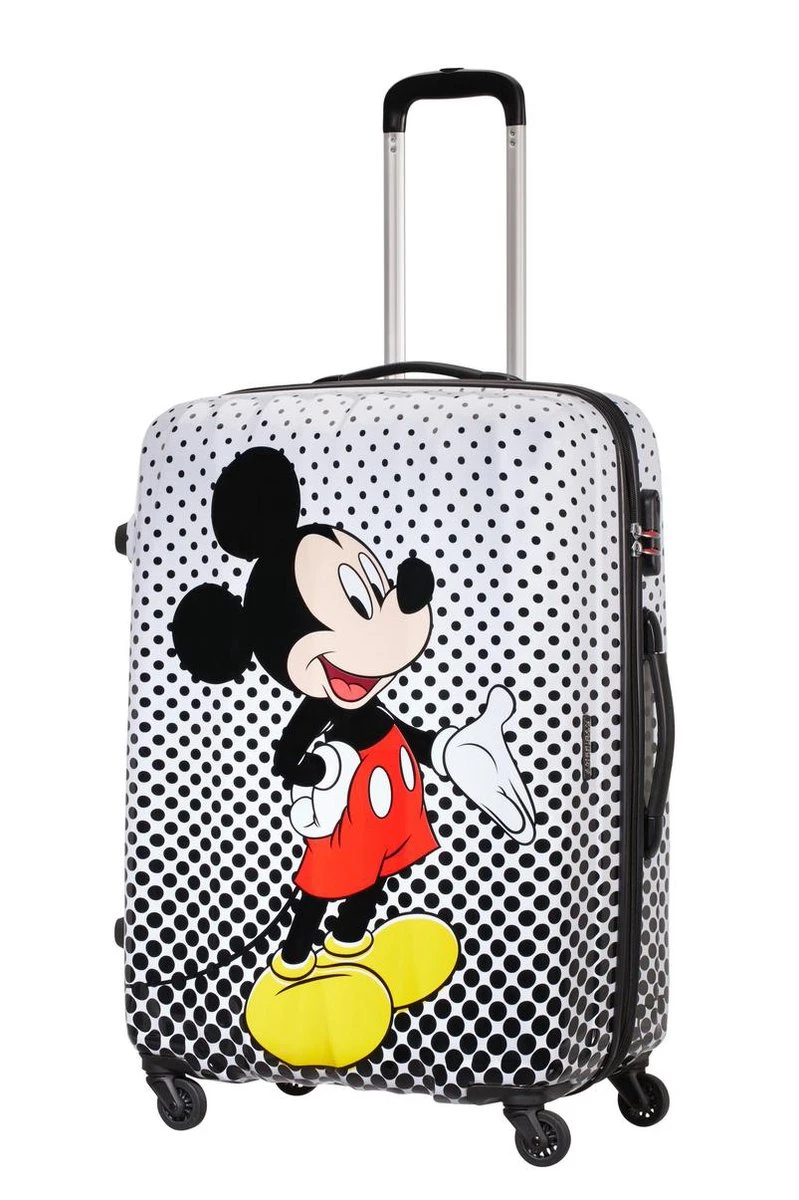 American Tourister Reiskoffer - Disney Legends Spinner 75/28 Alfatwist (Large) Mickey Mouse Polka Dot 6 American Tourister Reiskoffer - Disney Legends Spinner 75/28 Alfatwist (Large) Mickey Mouse Polka Dot - Afbeelding 4