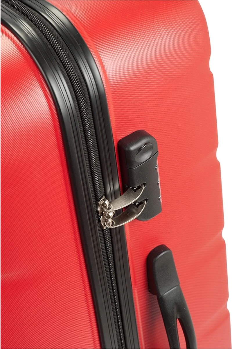 Princess Traveller Grenada - Reiskoffer - 78 Cm - Rood 7 Princess Traveller Grenada - Reiskoffer - 78 Cm - Rood - Afbeelding 5