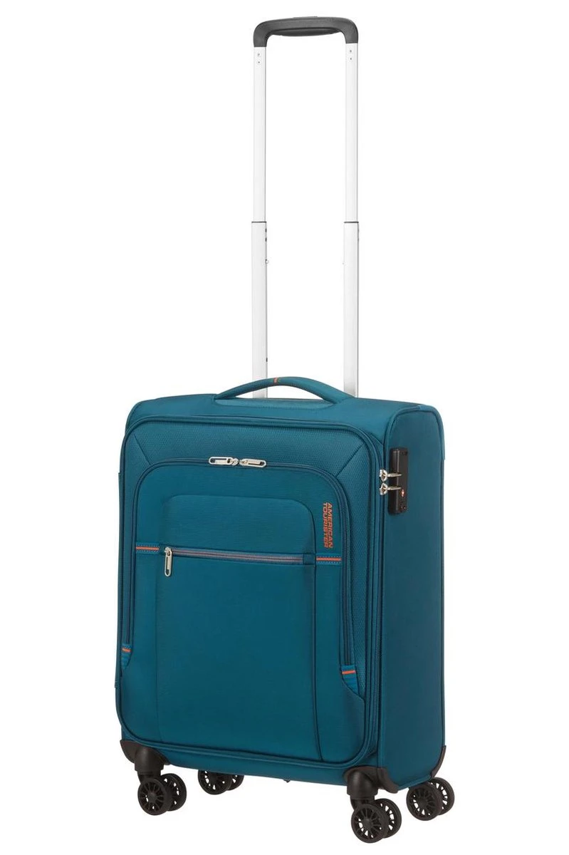 American Tourister Reiskoffer - Crosstrack Spinner 55/20 Tsa (Handbagage) Navy/Orange 11 American Tourister Reiskoffer - Crosstrack Spinner 55/20 Tsa (Handbagage) Navy/Orange - Afbeelding 9