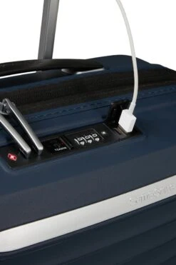 Samsonite Reiskoffer - Upscape Spinner 4 Wiel 55/20 Uitbreidbaar (Handbagage) Blue Nights -Goedkope Bagage Winkel 799x1200 59