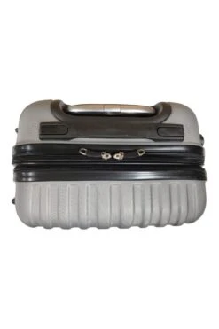 SB Travelbags 'Expandable' Handbagage Koffer 53cm 4 Wielen Trolley - Zilver 15 SB Travelbags 'Expandable' Handbagage Koffer 53cm 4 Wielen Trolley - Zilver -Goedkope Bagage Winkel 799x1200 85