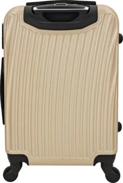 SB Travelbags Bagage Koffer 75cm 4 Wielen Trolley - Champagne -Goedkope Bagage Winkel 810x1200 8