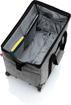 Reisenthel Allrounder Trolley Reiskoffer Reistas Op 2 Wielen - 30L - Twist Silver Grijs -Goedkope Bagage Winkel 814x1200 4
