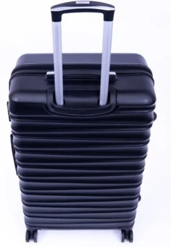 Tobeyz - Kofferset - 3-delig Zwart Handbagage - Verrijdbaar Op 4 Wielen - Stevig ABS - Lichtgewicht, Trolley -Goedkope Bagage Winkel 834x1200 5