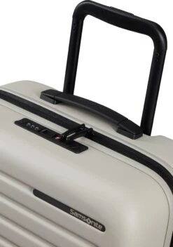 Samsonite Reiskoffer - Stackd Spinner Uitbreidbaar (4 Wielen) 55 Cm Handbagage - Sand - 2.8 Kg -Goedkope Bagage Winkel 841x1200