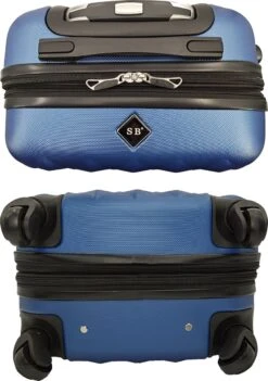 SB Travelbags 'Expandable' Bagage Koffer 65cm- Blauw -Goedkope Bagage Winkel 844x1200 4