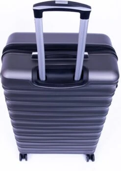 Tobeyz - Koffer - Donkergrijze Handbagage - Groot - Verrijdbaar Op 4 Wielen - Stevig ABS - Lichtgewicht, Trolley -Goedkope Bagage Winkel 845x1200 3