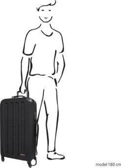 Eastpak TRANZSHELL L Reiskoffer (77 X 43 X 26.5 Cm) - Black 32 Eastpak TRANZSHELL L Reiskoffer (77 X 43 X 26.5 Cm) - Black -Goedkope Bagage Winkel 862x1200 7