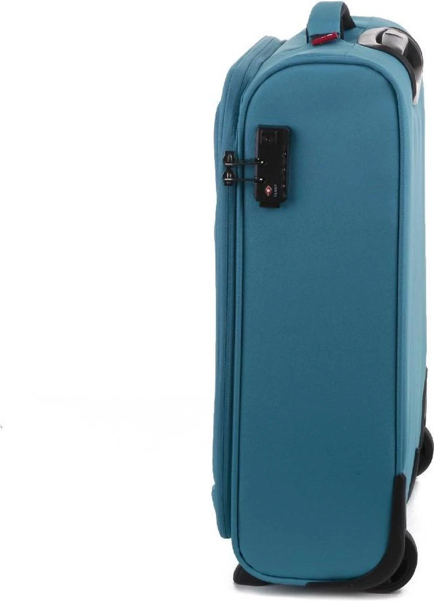 Travelite Cabin 2 Wheel Trolley Turquoise 12 Travelite Cabin 2 Wheel Trolley Turquoise - Afbeelding 10
