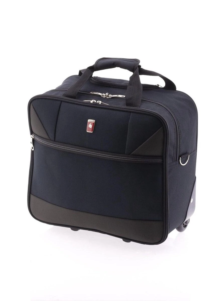 Gladiator Metro Handbagage Laptop Trolley - 14 Inch - Zwart 10 Gladiator Metro Handbagage Laptop Trolley - 14 Inch - Zwart - Afbeelding 8