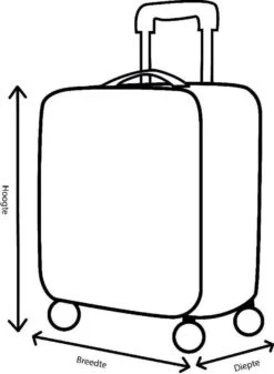 Decent Lumi Fix Handbagage Koffer - 55 Cm - Black/Blue 23 Decent Lumi Fix Handbagage Koffer - 55 Cm - Black/Blue -Goedkope Bagage Winkel 879x1200 2