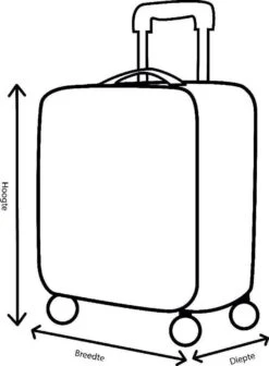 Decent Handbagage Koffer / Trolley / Reiskoffer - 42 Cm - 24 Liter - ABS - Maxi Air - Grijs 38 Decent Handbagage Koffer / Trolley / Reiskoffer - 42 Cm - 24 Liter - ABS - Maxi Air - Grijs -Goedkope Bagage Winkel 881x1200 1