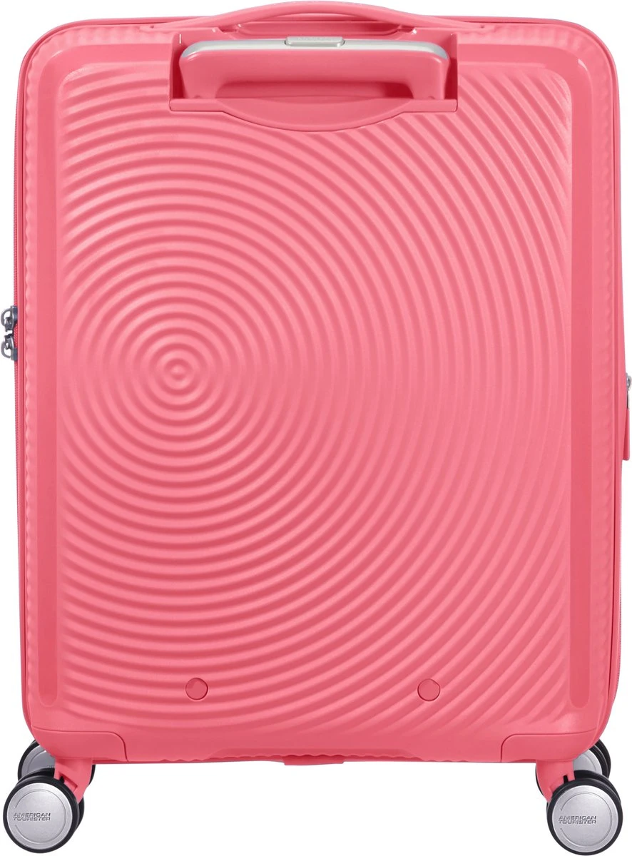 American Tourister Reiskoffer - Soundbox Spinner 55/20 Tsa Uitbreidbaar (Handbagage) Sun Kissed Coral 7 American Tourister Reiskoffer - Soundbox Spinner 55/20 Tsa Uitbreidbaar (Handbagage) Sun Kissed Coral - Afbeelding 5