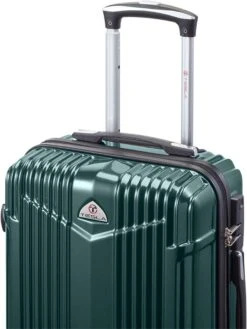 Tesla PC - Handbagage Koffer - 55x35x20 Cm - 4 Wielen - Groen -Goedkope Bagage Winkel 900x1200 5