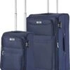 TravelZ Softspinner TSA Kofferset - 2-delig Handbagage + Grote Koffer 77cm - Dubbele Wielen - Blauw -Goedkope Bagage Winkel 928x1200 3