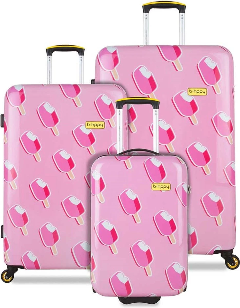 BHPPY Reiskoffer - 77 Cm -Ice On Holiday 8 BHPPY Reiskoffer - 77 Cm -Ice On Holiday - Afbeelding 6