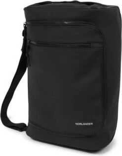 Norlander Lyon Trolleytas - Dull PU - 21 Liter - Zwart 14 Norlander Lyon Trolleytas - Dull PU - 21 Liter - Zwart -Goedkope Bagage Winkel 942x1200