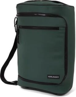 Norlander Lyon Trolleytas - Dull PU - 21 Liter - Groen -Goedkope Bagage Winkel 945x1200