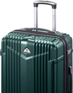 Tesla PC - Reiskoffer - 65 Cm - 4 Wielen - Groen 15 Tesla PC - Reiskoffer - 65 Cm - 4 Wielen - Groen -Goedkope Bagage Winkel 946x1200 6