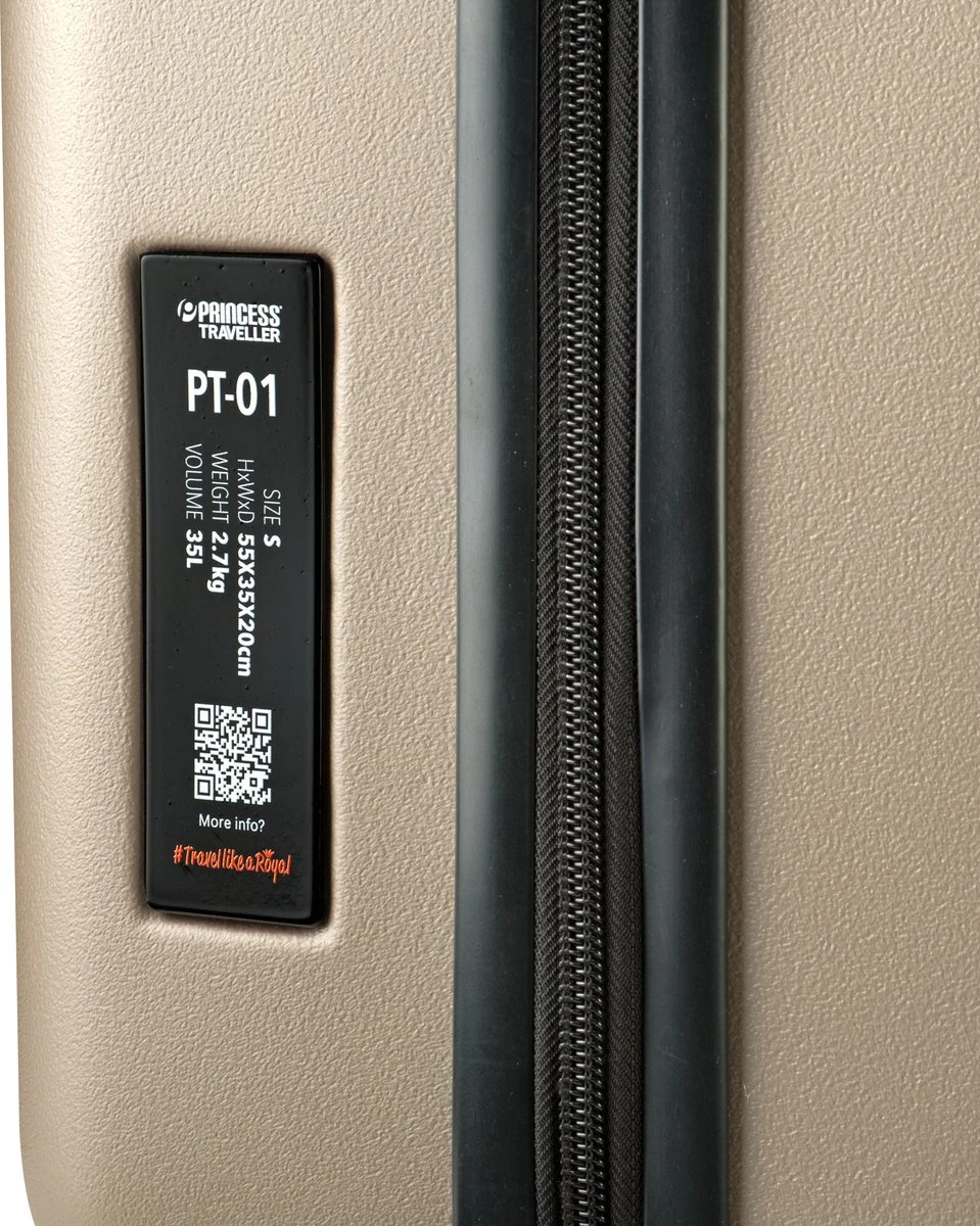 Princess Traveller PT01 - Handbagagekoffer - Pristine Bronze - S - 55cm 7 Princess Traveller PT01 - Handbagagekoffer - Pristine Bronze - S - 55cm - Afbeelding 5