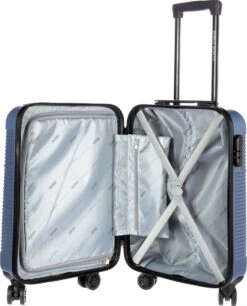 Enrico Benetti Louisville 39040 Handbagage Koffer Hardcase ABS - Jeansblauw -Goedkope Bagage Winkel 968x1200 2