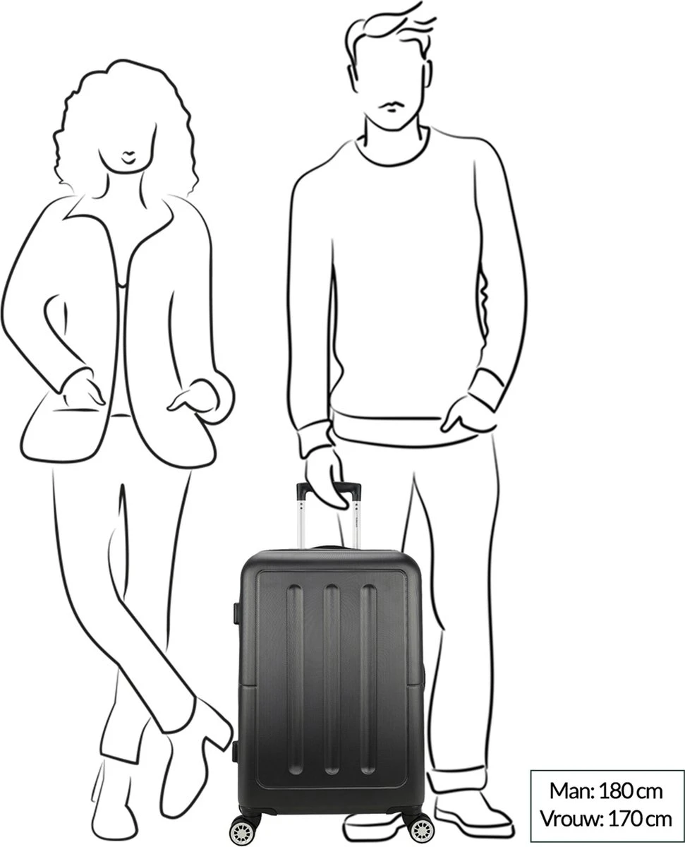 Decent Neon-Fix 2.0 Medium Koffer 66 Cm - 65 Liter - Oranje 12 Decent Neon-Fix 2.0 Medium Koffer 66 Cm - 65 Liter - Oranje - Afbeelding 10