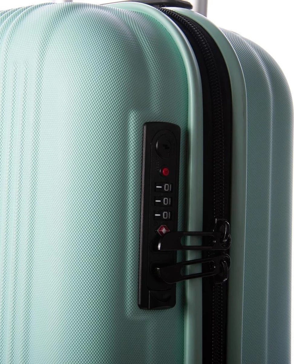 Oistr Noorvik Handbagage 4 Wheel Spinner Mint Green 8 Oistr Noorvik Handbagage 4 Wheel Spinner Mint Green - Afbeelding 6