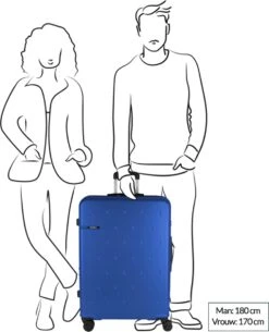 Gabol Harde Koffer / Trolley / Reiskoffer - Open - 77 Cm (XL) - Blauw 19 Gabol Harde Koffer / Trolley / Reiskoffer - Open - 77 Cm (XL) - Blauw -Goedkope Bagage Winkel 973x1200 11