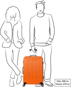 Decent Neon-Fix 2.0 Medium Koffer 66 Cm - 65 Liter - Oranje 24 Decent Neon-Fix 2.0 Medium Koffer 66 Cm - 65 Liter - Oranje -Goedkope Bagage Winkel 973x1200 19