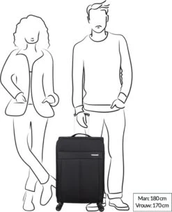 Decent D-Upright Medium Koffer - 66 Cm Expandable - TSA Slot - Donkerblauw 34 Decent D-Upright Medium Koffer - 66 Cm Expandable - TSA Slot - Donkerblauw -Goedkope Bagage Winkel 973x1200 26