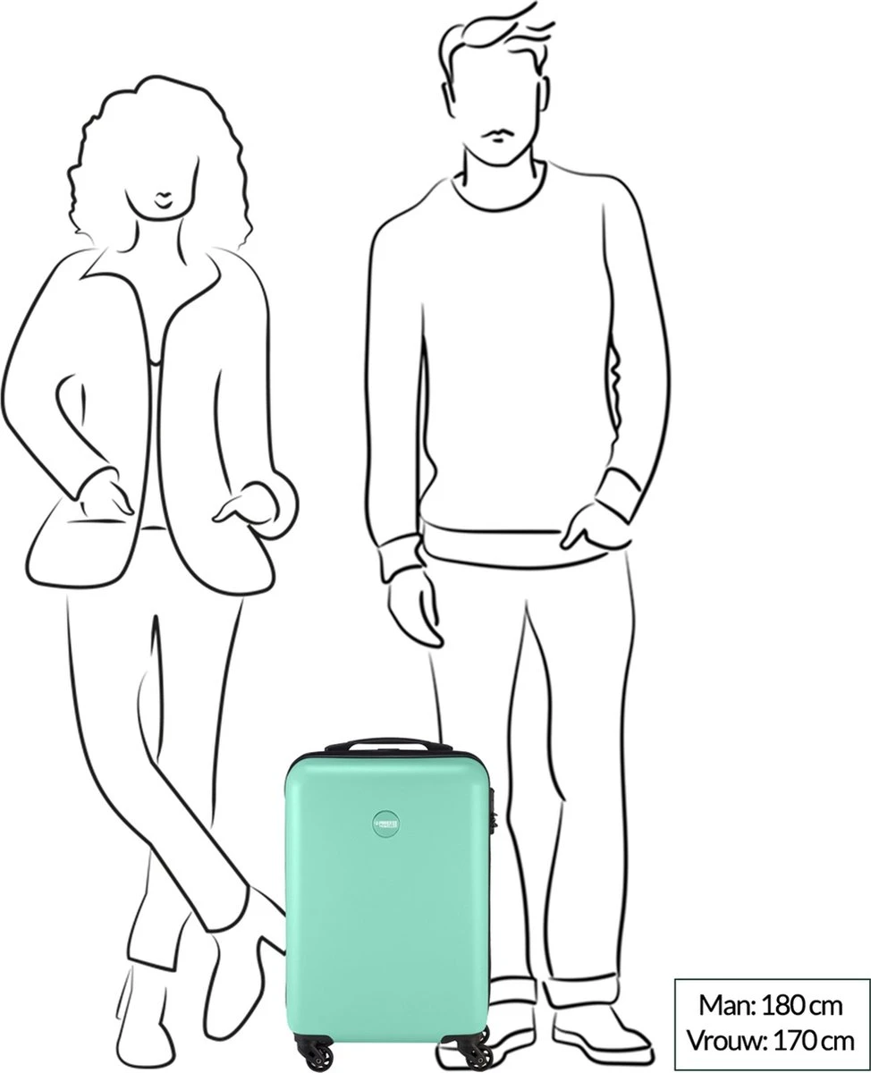 Princess Traveller PT01 - Handbagagekoffer - Pristine Bronze - S - 55cm 9 Princess Traveller PT01 - Handbagagekoffer - Pristine Bronze - S - 55cm - Afbeelding 7