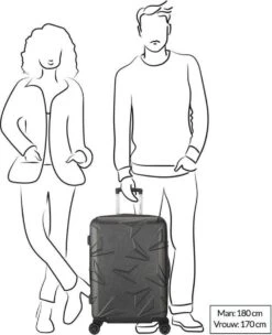 Decent Harde Koffer Q-LuxxHoogte > 67 Cm - Grijs 36 Decent Harde Koffer Q-LuxxHoogte > 67 Cm - Grijs -Goedkope Bagage Winkel 974x1200 9