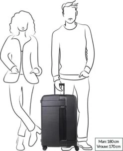 Decent Transit Medium Koffer - 70 Cm - Donkerblauw -Goedkope Bagage Winkel 975x1200 26