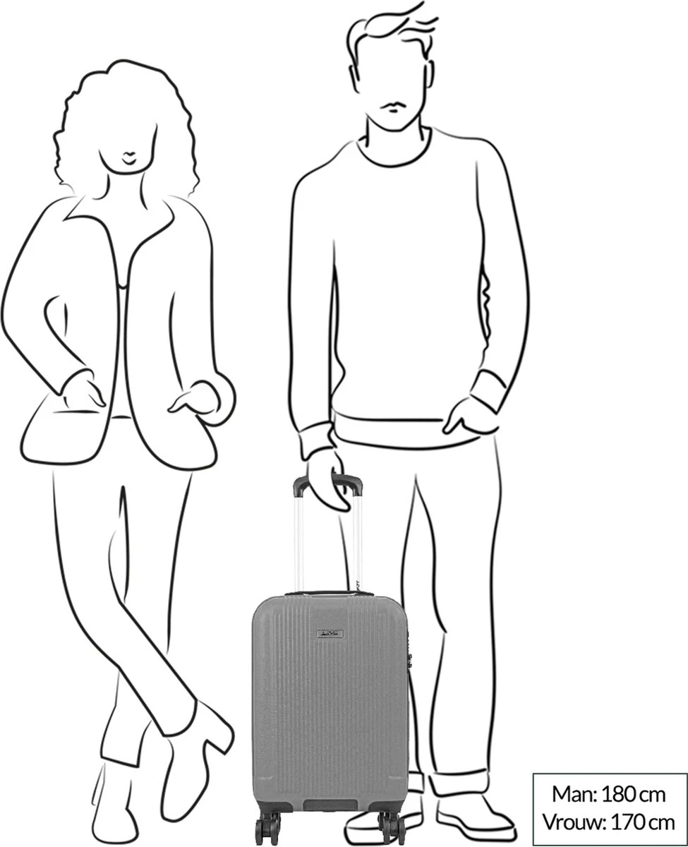 Oistr Noorvik Handbagage 4 Wheel Spinner Mint Green 11 Oistr Noorvik Handbagage 4 Wheel Spinner Mint Green - Afbeelding 9