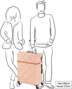 Princess Traveller Whistler - Reiskoffer - Off White - Large - 76cm -Goedkope Bagage Winkel 976x1200 4