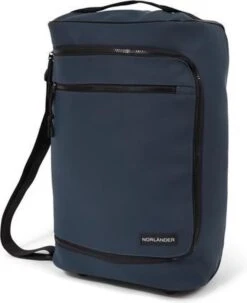 Norlander Lyon Trolleytas - Dull PU - 21 Liter - Blauw 9 Norlander Lyon Trolleytas - Dull PU - 21 Liter - Blauw -Goedkope Bagage Winkel 977x1200 1