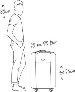 Eastpak TRANZSHELL L Reiskoffer (77 X 43 X 26.5 Cm) - Black 33 Eastpak TRANZSHELL L Reiskoffer (77 X 43 X 26.5 Cm) - Black -Goedkope Bagage Winkel 980x1200 2