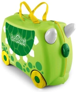 Trunki Ride-on: DINOSAURUS Dudley 46x30x21cm, Met Meertalige Verpakkingswikkel, Stapelbaar, Individueel Verpakt In Omdoos, 3+