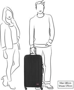 Eastpak TRANZSHELL L Reiskoffer (77 X 43 X 26.5 Cm) - Black 30 Eastpak TRANZSHELL L Reiskoffer (77 X 43 X 26.5 Cm) - Black -Goedkope Bagage Winkel 998x1200 2